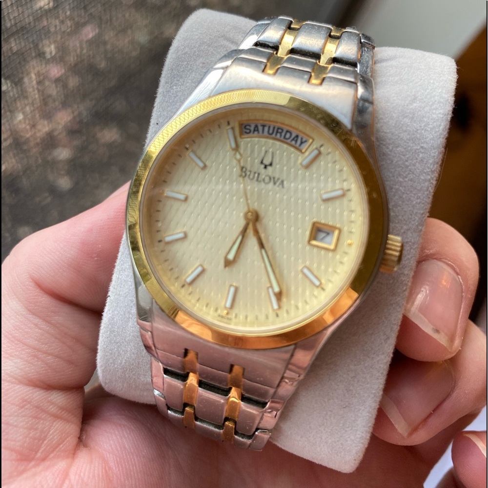 Bulova Two-Tone Day Date
